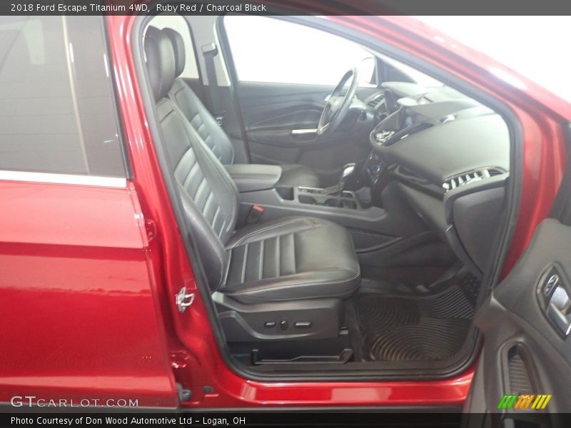 Ruby Red / Charcoal Black 2018 Ford Escape Titanium 4WD