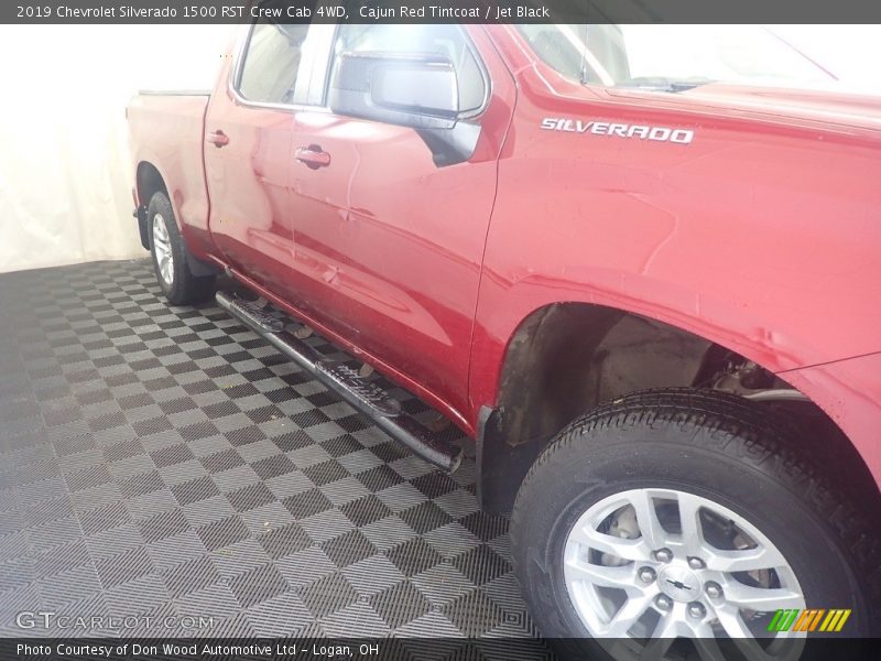 Cajun Red Tintcoat / Jet Black 2019 Chevrolet Silverado 1500 RST Crew Cab 4WD