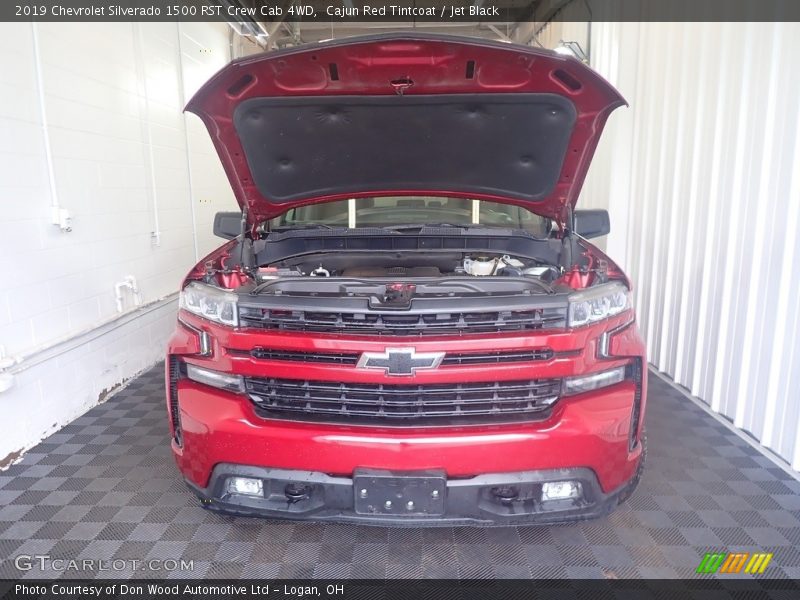 Cajun Red Tintcoat / Jet Black 2019 Chevrolet Silverado 1500 RST Crew Cab 4WD