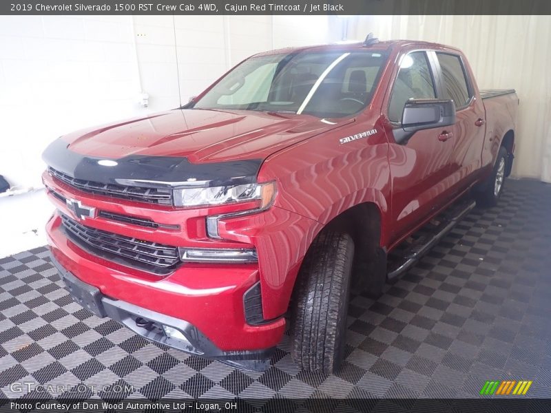 Cajun Red Tintcoat / Jet Black 2019 Chevrolet Silverado 1500 RST Crew Cab 4WD