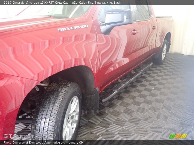 Cajun Red Tintcoat / Jet Black 2019 Chevrolet Silverado 1500 RST Crew Cab 4WD