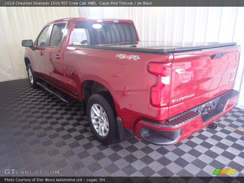 Cajun Red Tintcoat / Jet Black 2019 Chevrolet Silverado 1500 RST Crew Cab 4WD