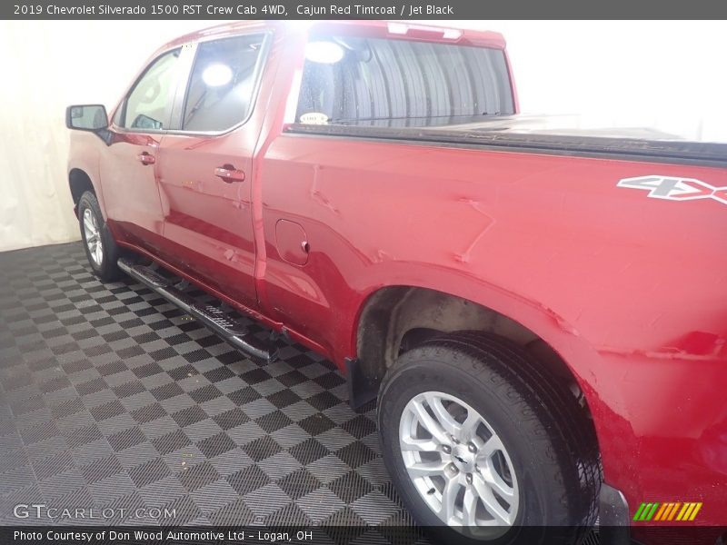 Cajun Red Tintcoat / Jet Black 2019 Chevrolet Silverado 1500 RST Crew Cab 4WD