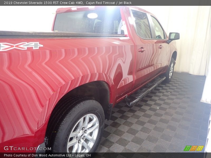 Cajun Red Tintcoat / Jet Black 2019 Chevrolet Silverado 1500 RST Crew Cab 4WD
