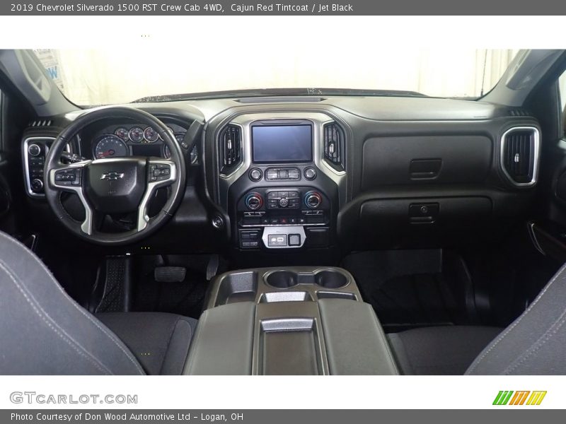Cajun Red Tintcoat / Jet Black 2019 Chevrolet Silverado 1500 RST Crew Cab 4WD