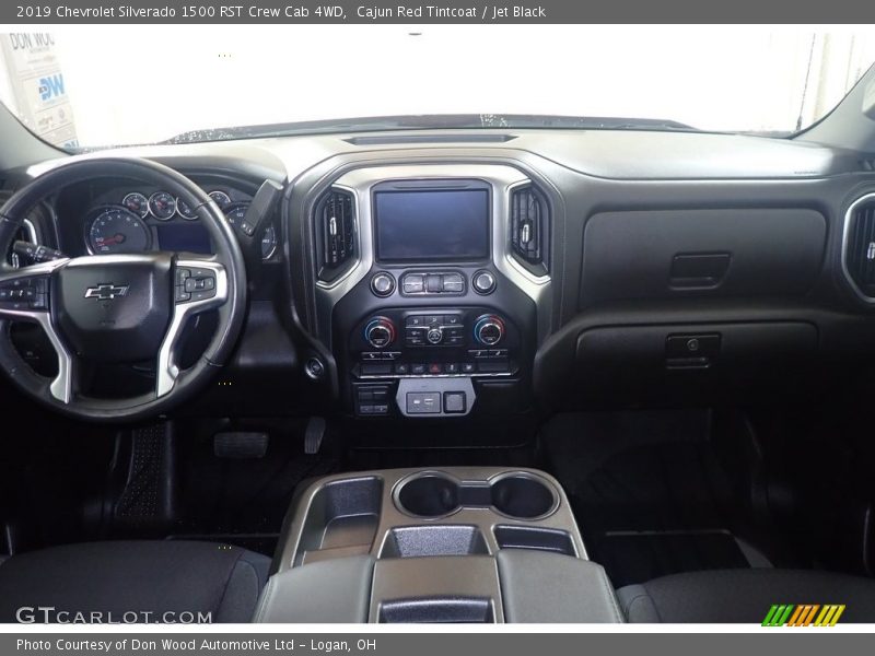 Cajun Red Tintcoat / Jet Black 2019 Chevrolet Silverado 1500 RST Crew Cab 4WD