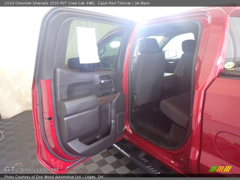 Cajun Red Tintcoat / Jet Black 2019 Chevrolet Silverado 1500 RST Crew Cab 4WD