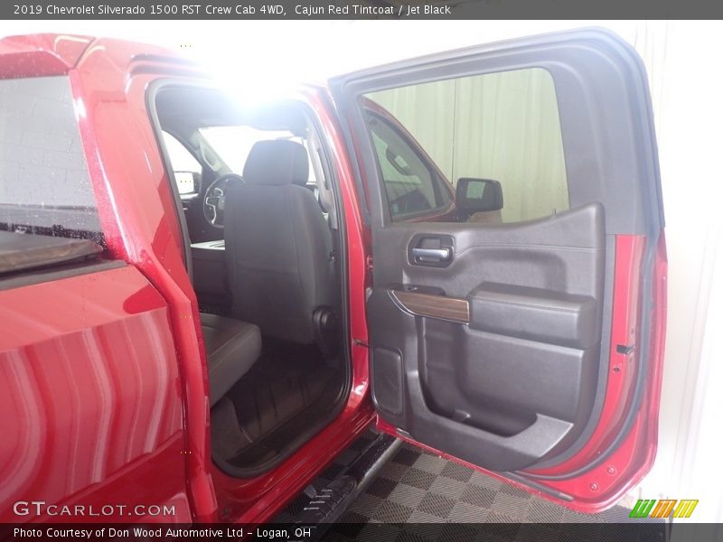 Cajun Red Tintcoat / Jet Black 2019 Chevrolet Silverado 1500 RST Crew Cab 4WD