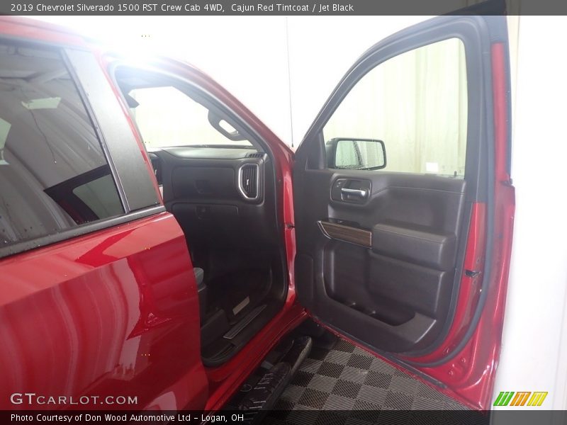 Cajun Red Tintcoat / Jet Black 2019 Chevrolet Silverado 1500 RST Crew Cab 4WD