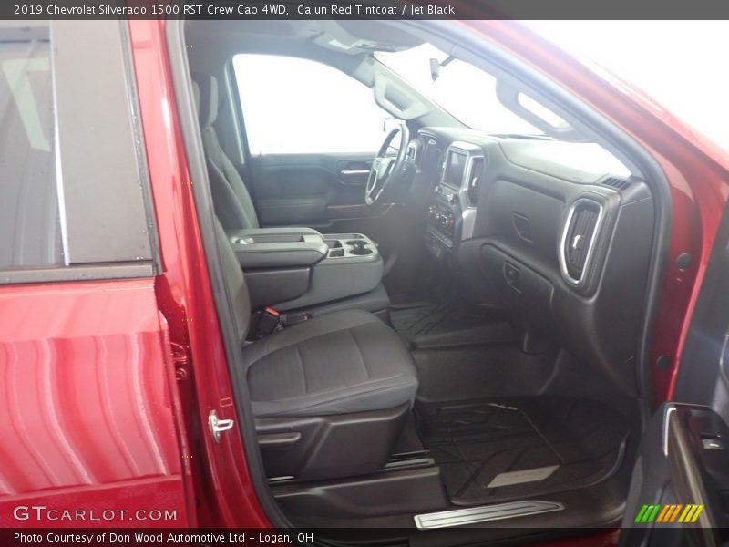 Cajun Red Tintcoat / Jet Black 2019 Chevrolet Silverado 1500 RST Crew Cab 4WD