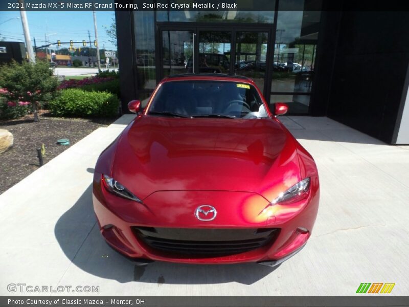 Soul Red Crystal Metallic / Black 2021 Mazda MX-5 Miata RF Grand Touring