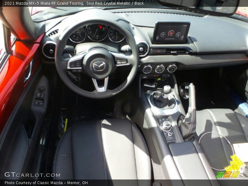 Soul Red Crystal Metallic / Black 2021 Mazda MX-5 Miata RF Grand Touring