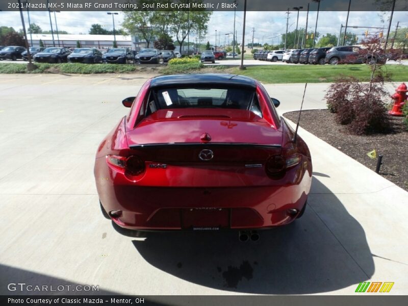 Soul Red Crystal Metallic / Black 2021 Mazda MX-5 Miata RF Grand Touring