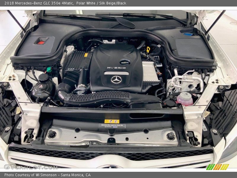 Polar White / Silk Beige/Black 2018 Mercedes-Benz GLC 350e 4Matic