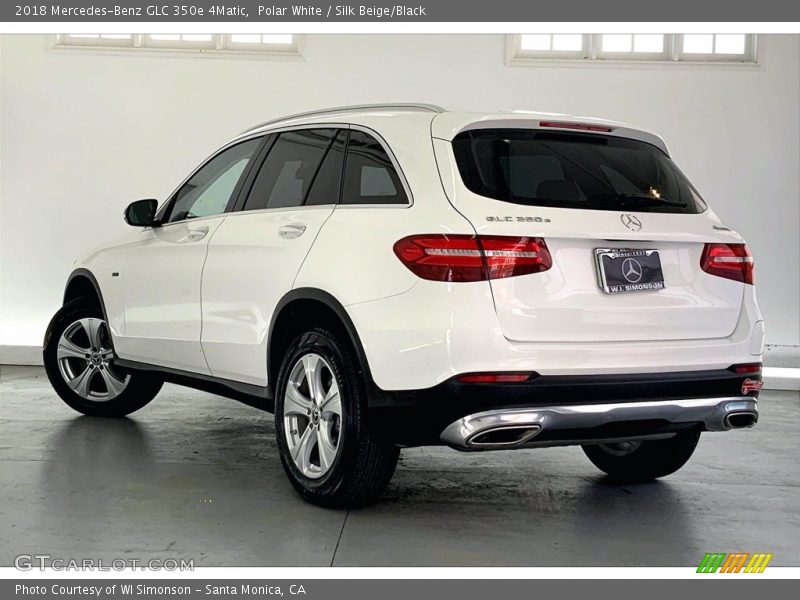 Polar White / Silk Beige/Black 2018 Mercedes-Benz GLC 350e 4Matic