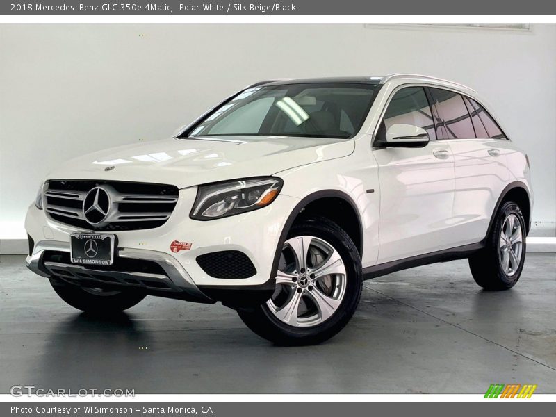  2018 GLC 350e 4Matic Polar White
