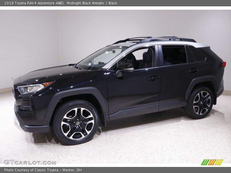 Midnight Black Metallic / Black 2019 Toyota RAV4 Adventure AWD