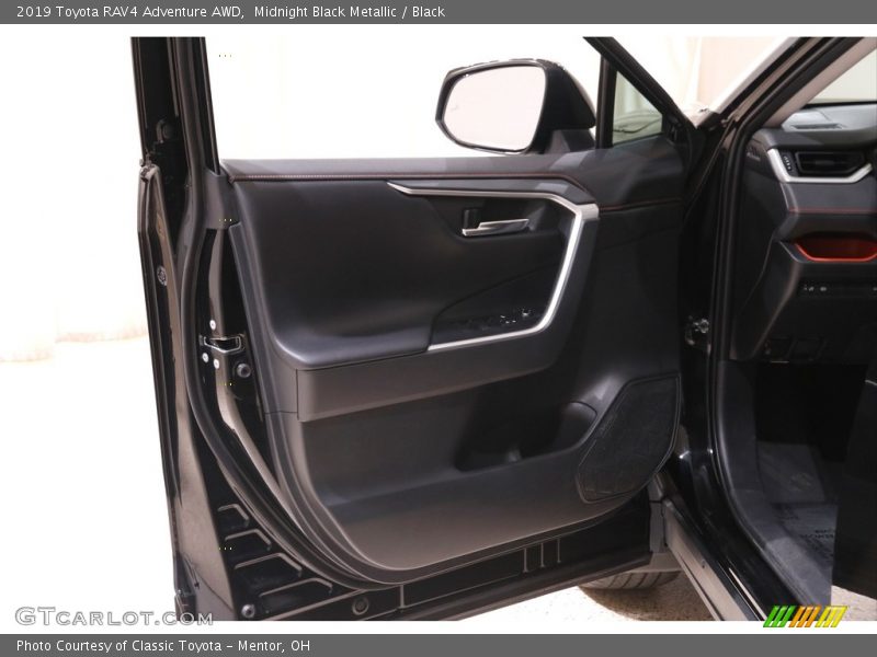 Midnight Black Metallic / Black 2019 Toyota RAV4 Adventure AWD