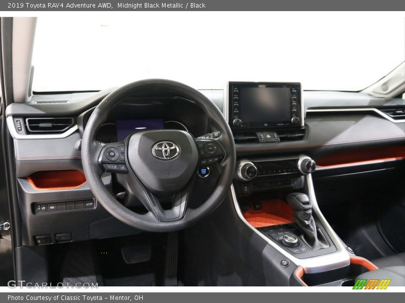 Midnight Black Metallic / Black 2019 Toyota RAV4 Adventure AWD