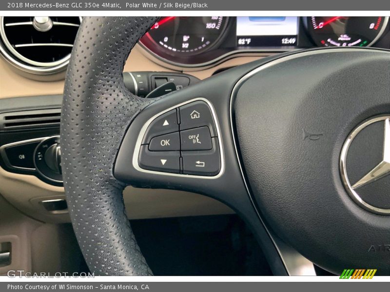  2018 GLC 350e 4Matic Steering Wheel