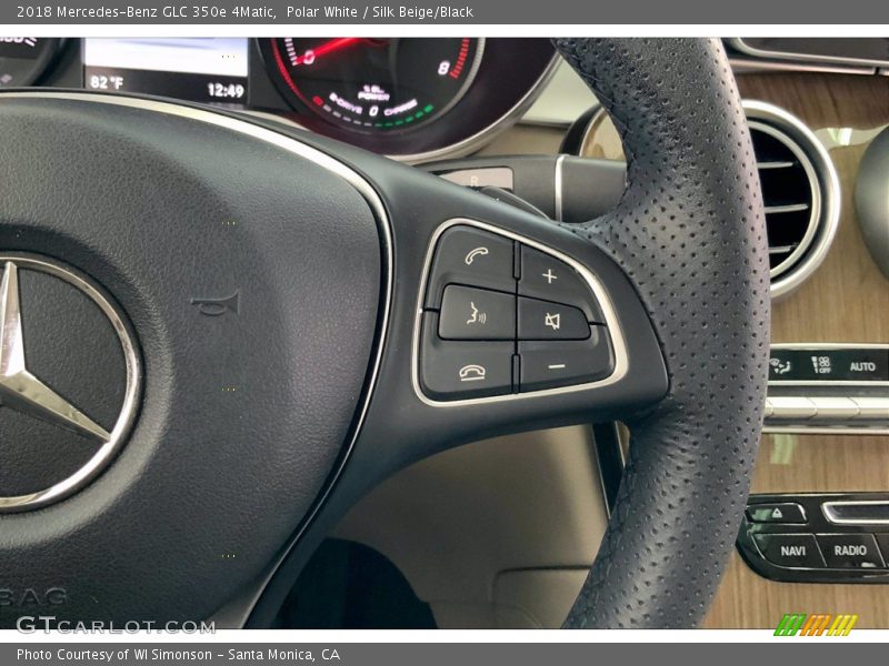  2018 GLC 350e 4Matic Steering Wheel