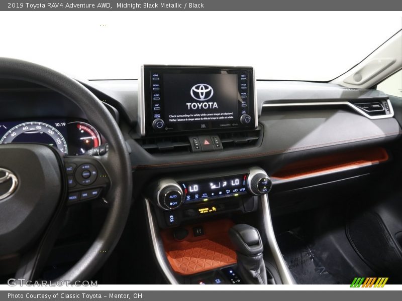 Midnight Black Metallic / Black 2019 Toyota RAV4 Adventure AWD