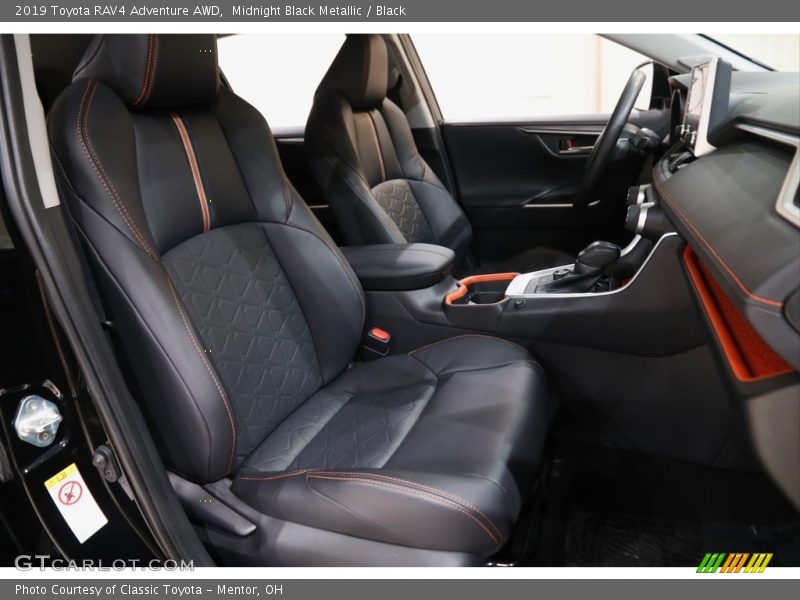 Midnight Black Metallic / Black 2019 Toyota RAV4 Adventure AWD