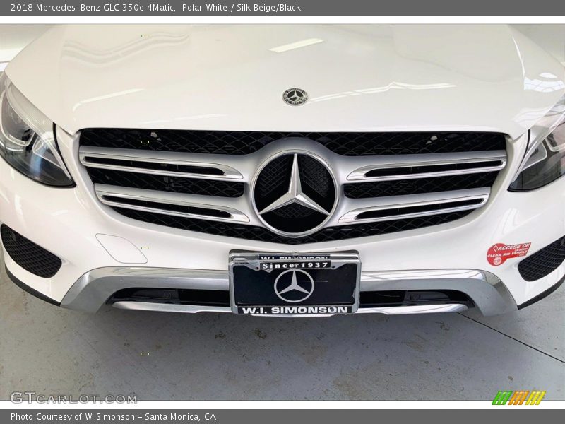 Polar White / Silk Beige/Black 2018 Mercedes-Benz GLC 350e 4Matic