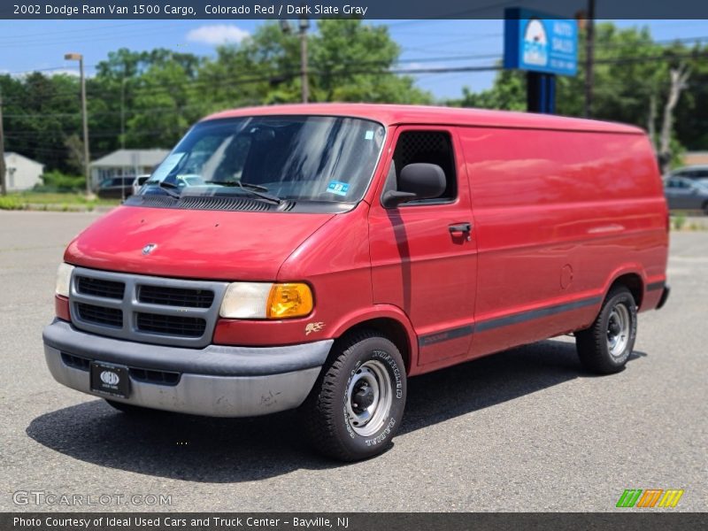 Colorado Red / Dark Slate Gray 2002 Dodge Ram Van 1500 Cargo