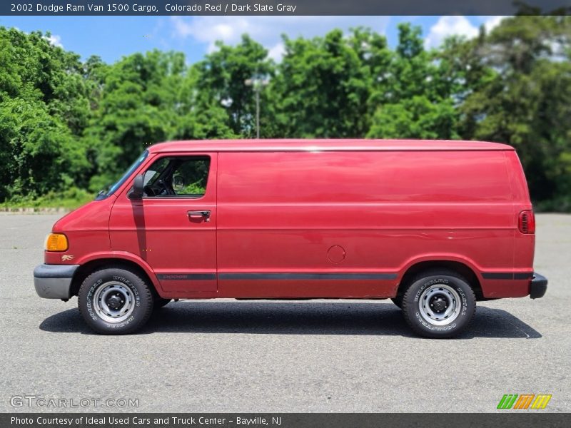 Colorado Red / Dark Slate Gray 2002 Dodge Ram Van 1500 Cargo