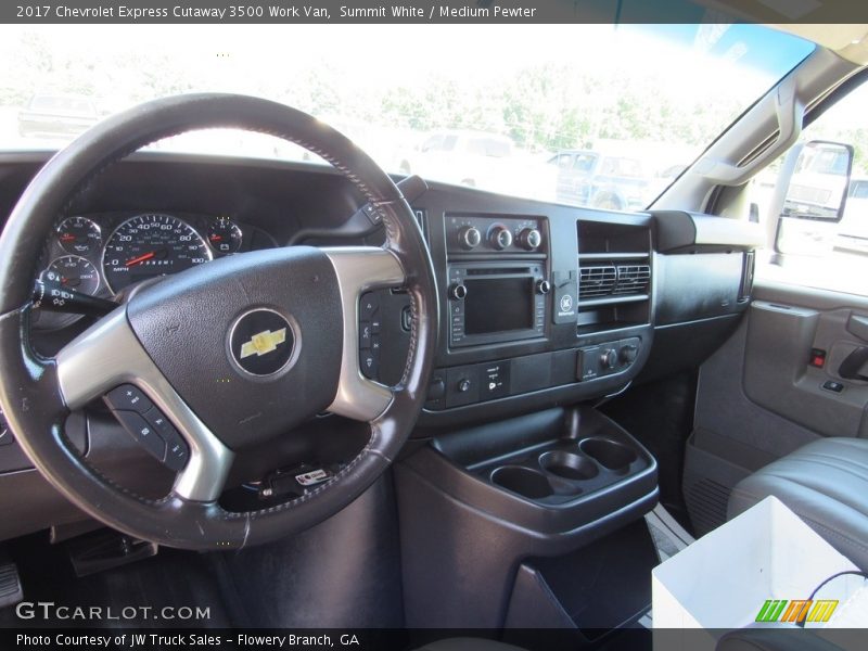 Dashboard of 2017 Express Cutaway 3500 Work Van