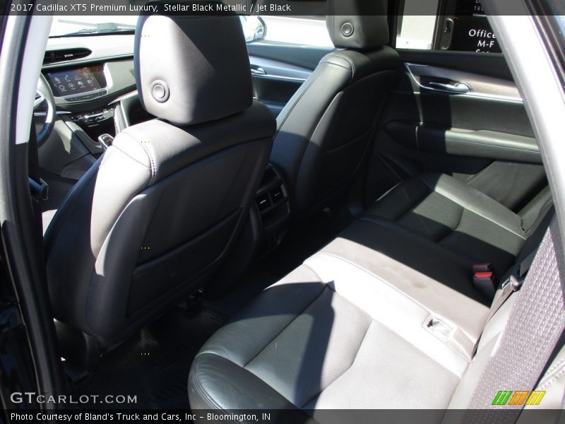 Stellar Black Metallic / Jet Black 2017 Cadillac XT5 Premium Luxury