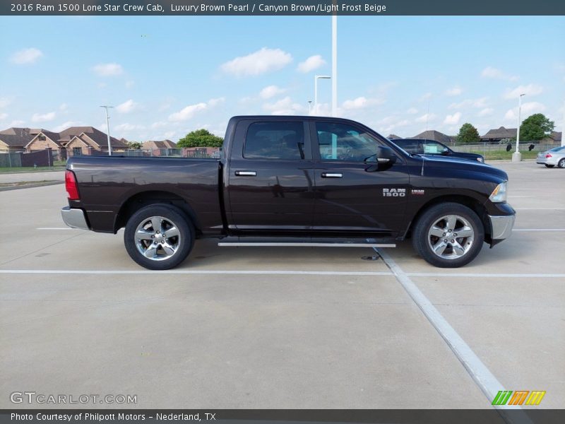  2016 1500 Lone Star Crew Cab Luxury Brown Pearl