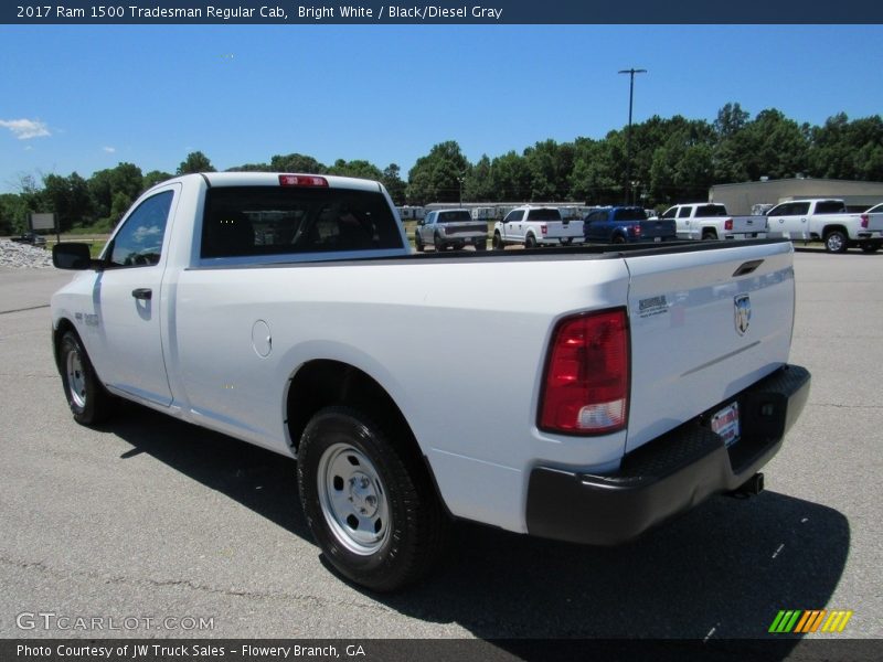 Bright White / Black/Diesel Gray 2017 Ram 1500 Tradesman Regular Cab