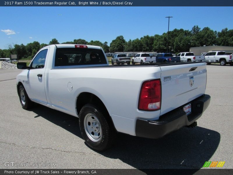 Bright White / Black/Diesel Gray 2017 Ram 1500 Tradesman Regular Cab