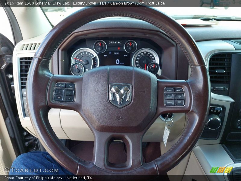 2016 1500 Lone Star Crew Cab Steering Wheel