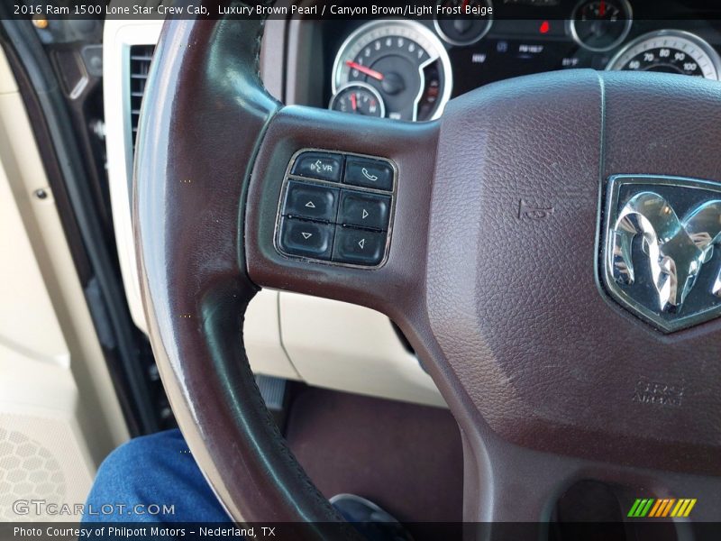  2016 1500 Lone Star Crew Cab Steering Wheel