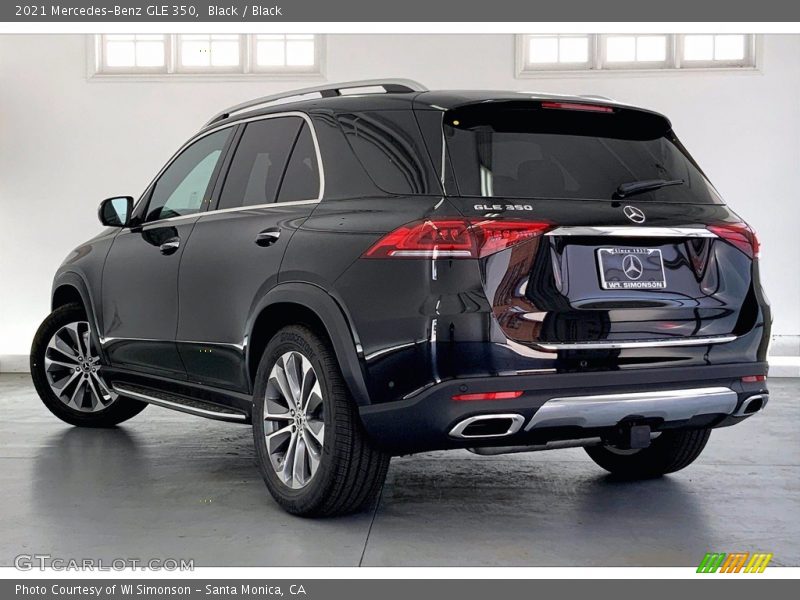 Black / Black 2021 Mercedes-Benz GLE 350