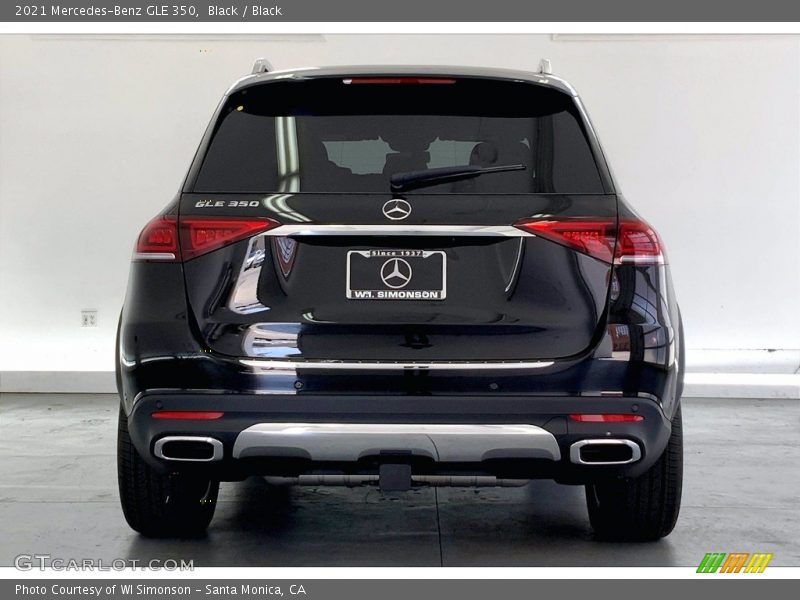 Black / Black 2021 Mercedes-Benz GLE 350
