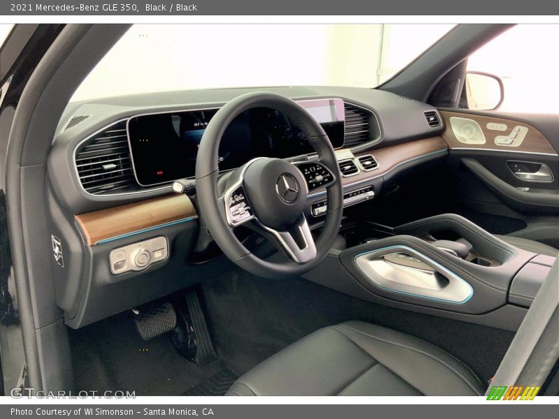 Black / Black 2021 Mercedes-Benz GLE 350