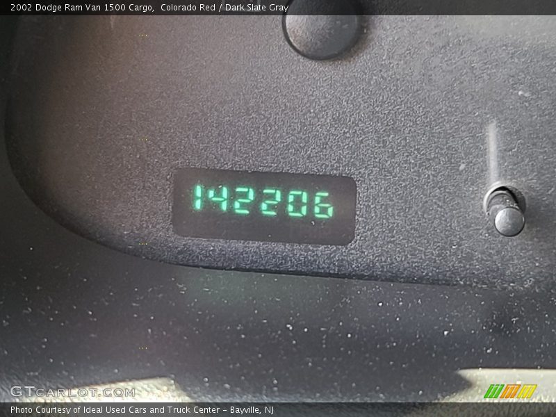 Colorado Red / Dark Slate Gray 2002 Dodge Ram Van 1500 Cargo