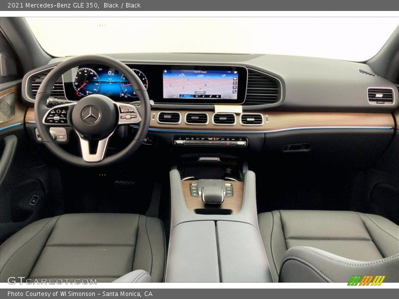 Black / Black 2021 Mercedes-Benz GLE 350
