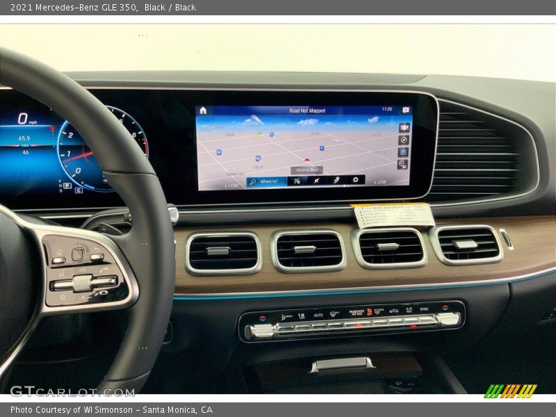 Black / Black 2021 Mercedes-Benz GLE 350