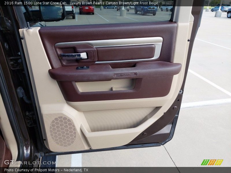 Door Panel of 2016 1500 Lone Star Crew Cab