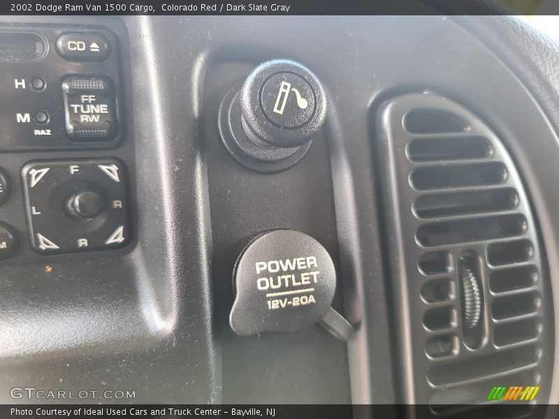 Colorado Red / Dark Slate Gray 2002 Dodge Ram Van 1500 Cargo