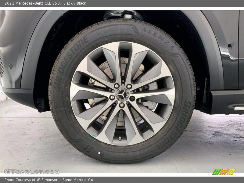 Black / Black 2021 Mercedes-Benz GLE 350