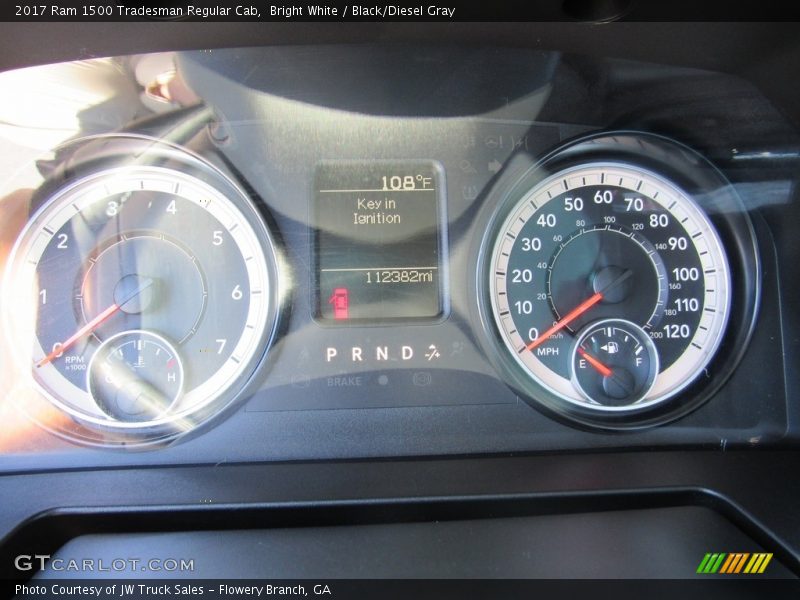  2017 1500 Tradesman Regular Cab Tradesman Regular Cab Gauges