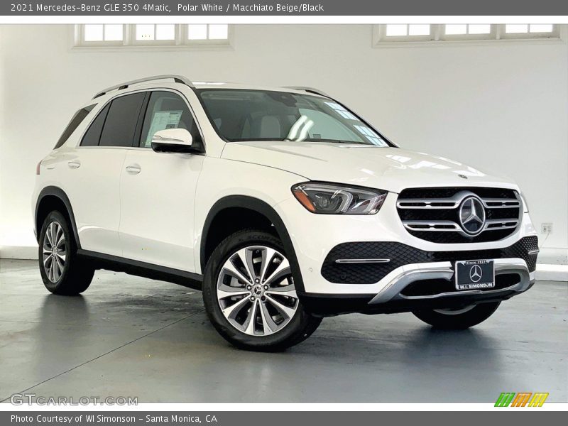 Polar White / Macchiato Beige/Black 2021 Mercedes-Benz GLE 350 4Matic