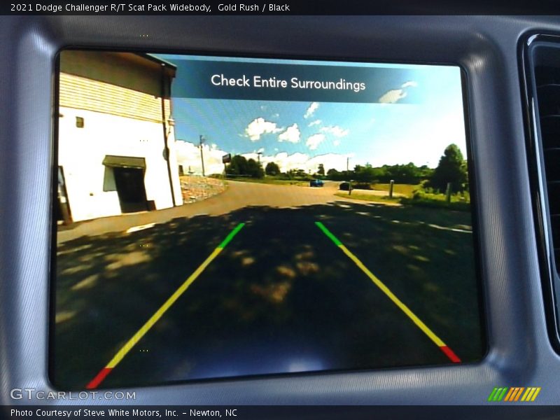 Gold Rush / Black 2021 Dodge Challenger R/T Scat Pack Widebody