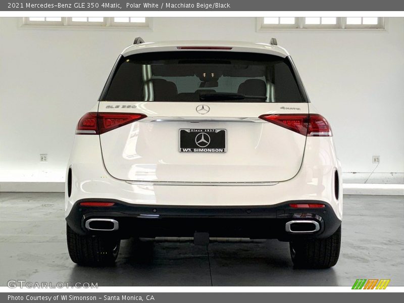 Polar White / Macchiato Beige/Black 2021 Mercedes-Benz GLE 350 4Matic